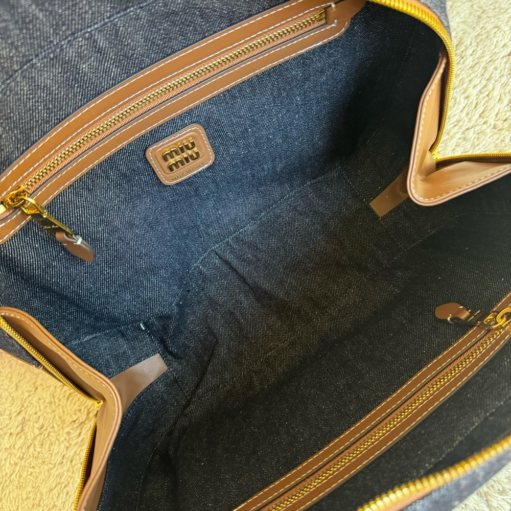 Miu Miu denim beau bag - Picture 4 of 7